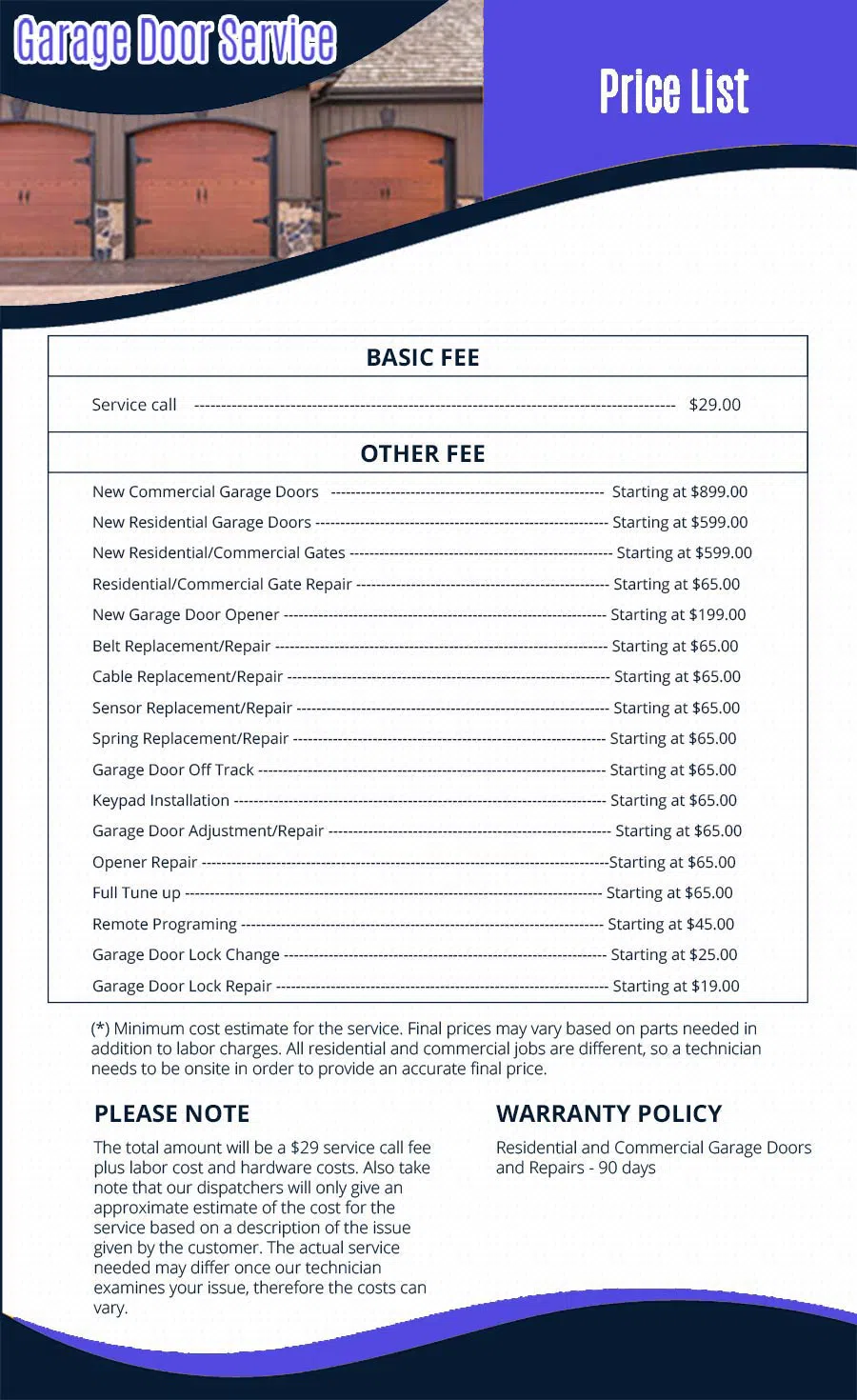 Neighborhood Garage Door Service Winnetka, IL 847-227-9689